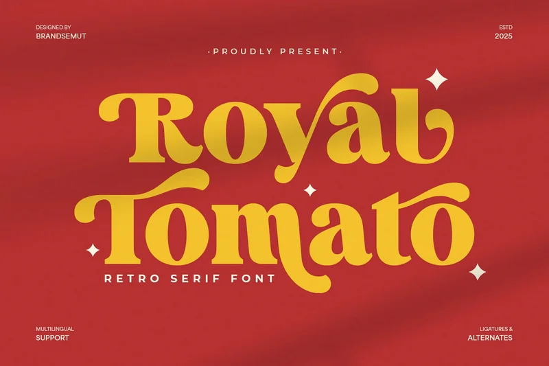 Royaltomatodisplayretroseriffont20250813165831utc free font download | freefont Pro free font download | freefont Pro