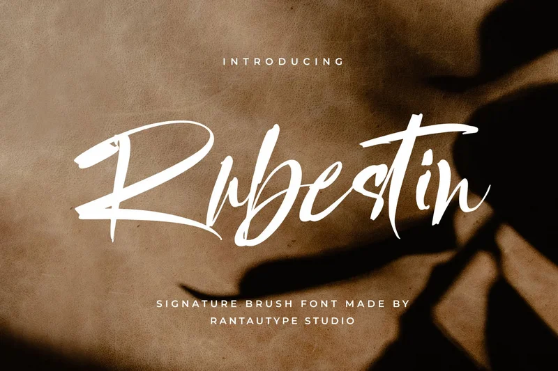 Rubestinsignaturebrushfont20250811214712utc free font download | freefont Pro free font download | freefont Pro