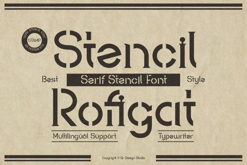 Stencilrofigattypewriterfont20250820201521utc free font download | freefont Pro Stencil rofigat typewriter font free font download | freefont Pro
