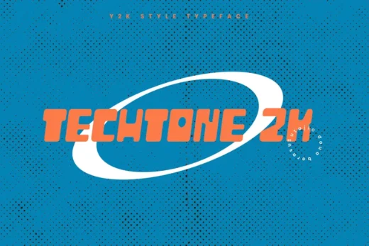 Techtone2k  free font download | freefont Pro