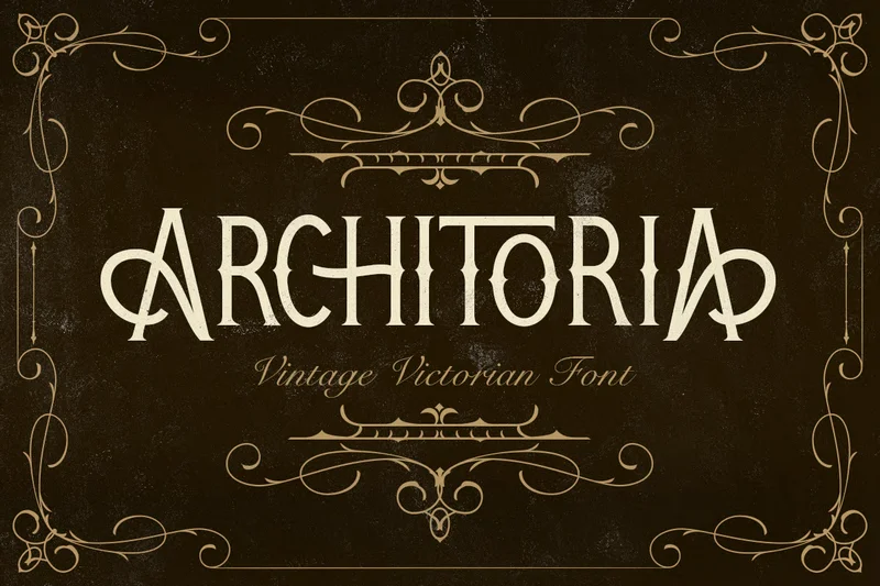 Architoriavintagevictorianfont20251008174215utc free font download | freefont Pro free font download | freefont Pro