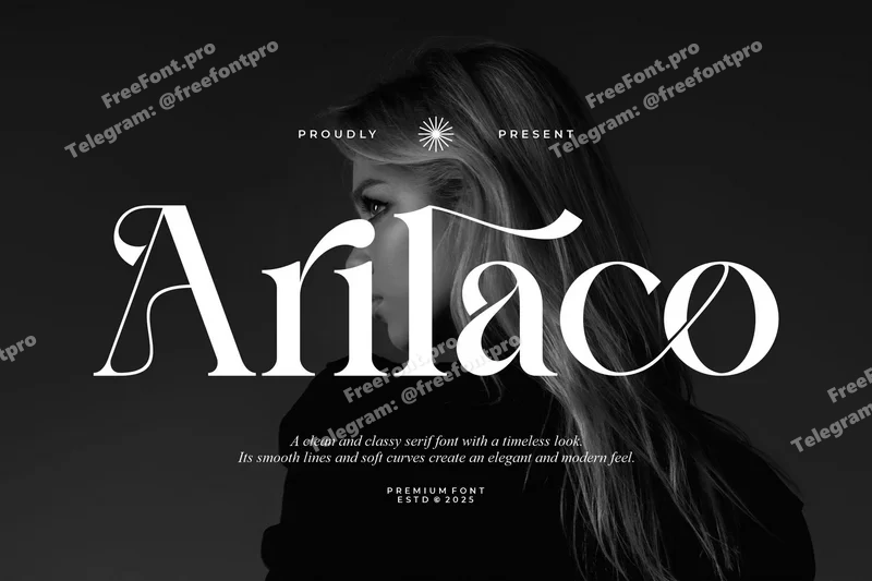 Arilacomodernclassyseriffont20251015194013utc free font download | freefont Pro free font download | freefont Pro