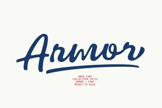 Armor   elegant script font  free font download | freefont Pro