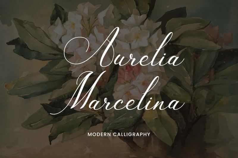 Aureliamarcelinamoderncalligraphyfont20251007175438utc free font download | freefont Pro free font download | freefont Pro