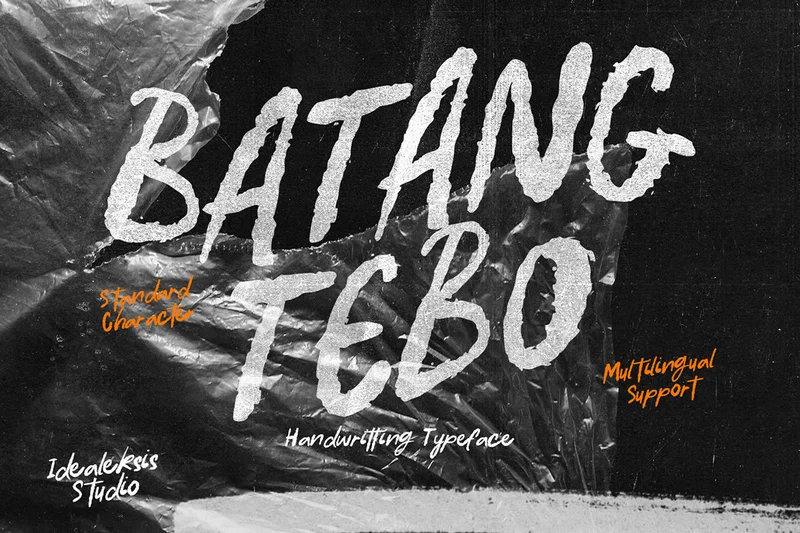 Batangteboroughdisplayfont20250930200651utc free font download | freefont Pro Batang tebo rough display font free font download | freefont Pro
