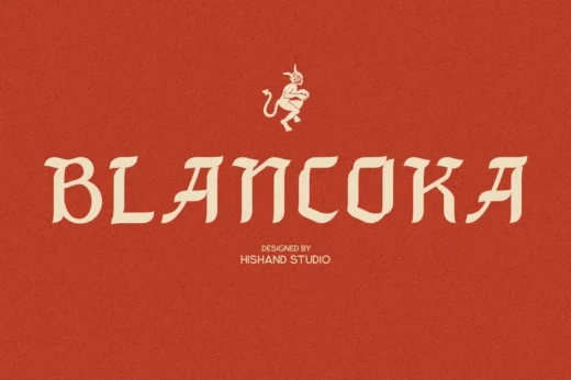 Blancoka Font