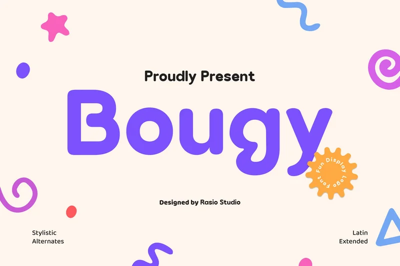 Bougyplayfulroundeddisplayfont20251009044253utc free font download | freefont Pro free font download | freefont Pro