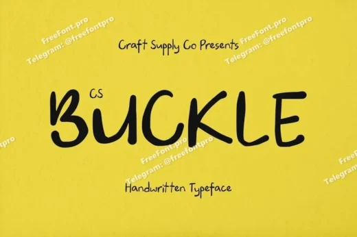 Buckle  ugly font  free font download | freefont Pro