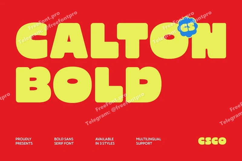 Caltonbolddisplayfont20251016223518utc free font download | freefont Pro free font download | freefont Pro