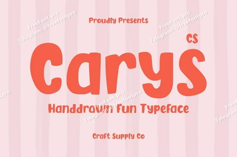 Carysplayfuldisplayfont20251014182121utc free font download | freefont Pro Carys playful display font free font download | freefont Pro