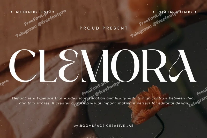 Clemorafeminineminimalbrandingseriffont20251015172537utc free font download | freefont Pro free font download | freefont Pro