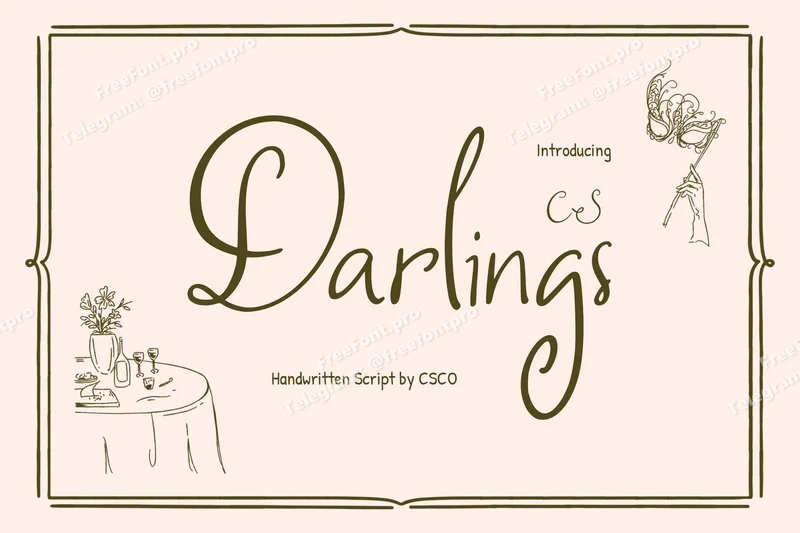 Darlingshandwrittenscriptfont20251016190504utc free font download | freefont Pro free font download | freefont Pro