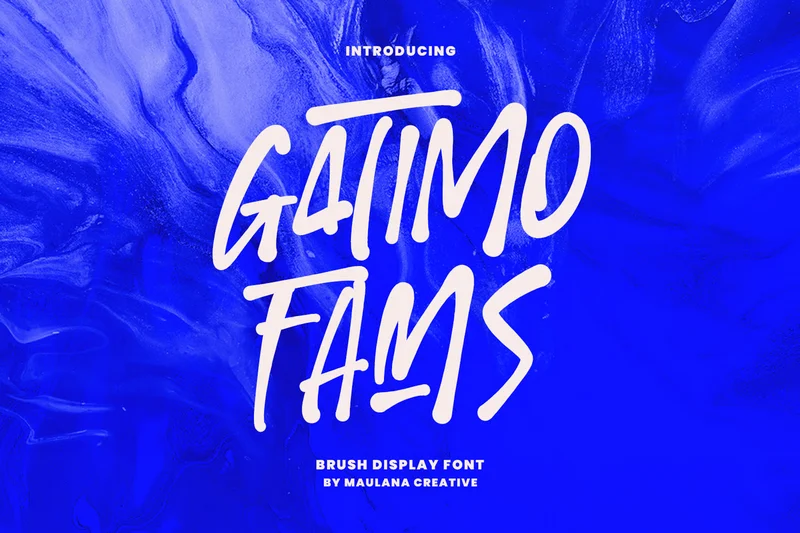 Gatimofamsbrushdisplayfont20251017174711utc free font download | freefont Pro free font download | freefont Pro