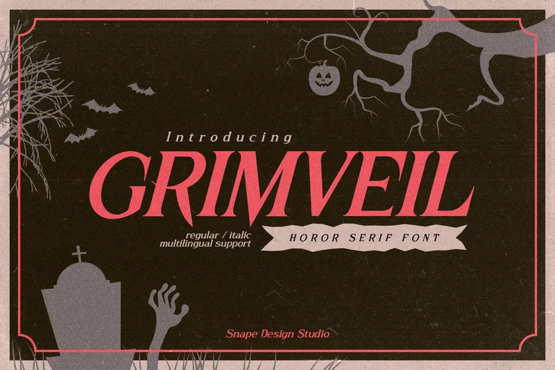 Grimveilhorrorseriffont20251001185750utc free font download | freefont Pro free font download | freefont Pro