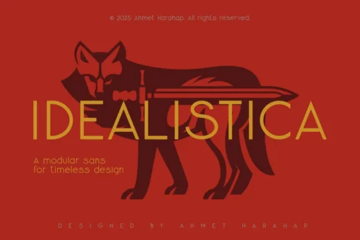 Idealistica Geometric Sans Serif
