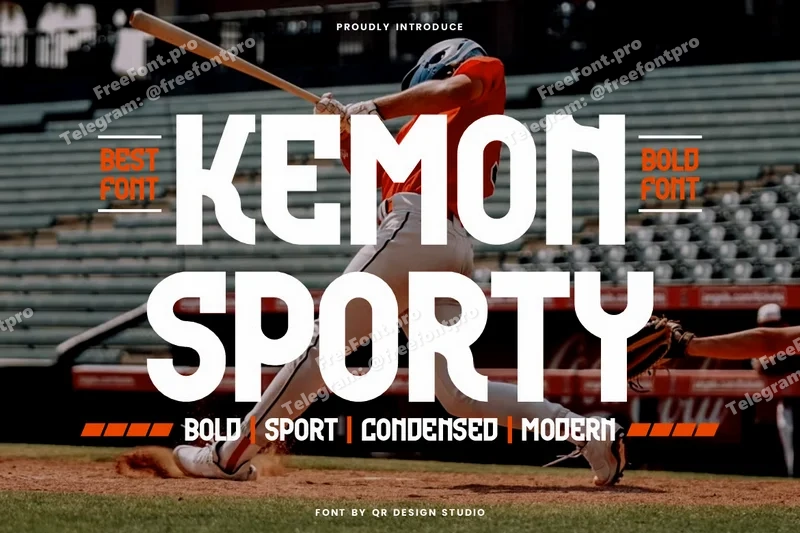 Kemonsportybaseballfont20251015223613utc free font download | freefont Pro free font download | freefont Pro