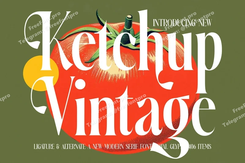Ketchupvintagemodernseriffont20251006192622utc free font download | freefont Pro free font download | freefont Pro