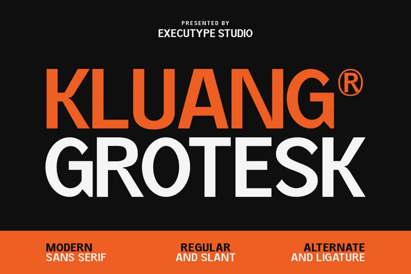 Kluanggroteskmodernsansserif20251007213908utc free font download | freefont Pro free font download | freefont Pro