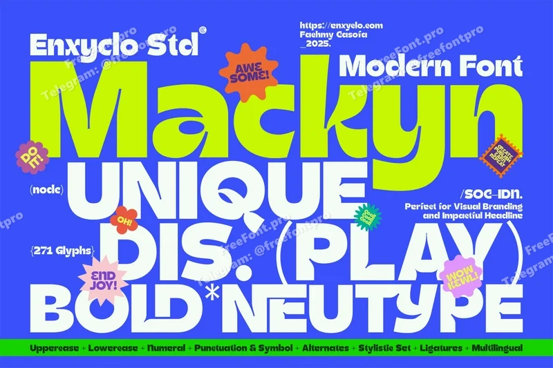 Mackynmodernlogofontbrandingheadlineposter20251006183528utc free font download | freefont Pro free font download | freefont Pro