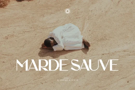 Marde Sauve Display Font