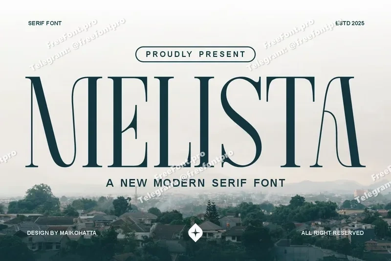 Melistamodernseriffont20251014021629utc free font download | freefont Pro free font download | freefont Pro