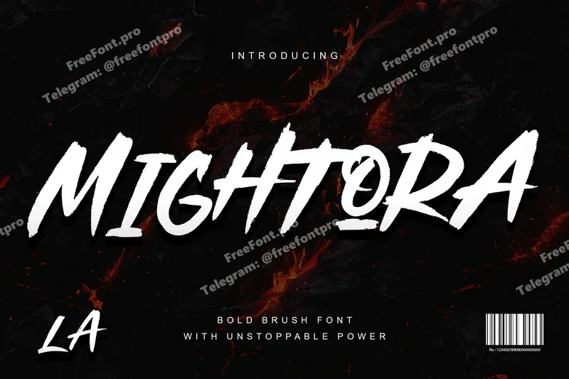 Mightorastrongbrushfont20251014230721utc free font download | freefont Pro free font download | freefont Pro