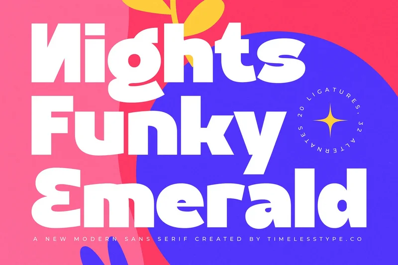 Nightsfunkyemeraldnewmodernsansserif20251017181727utc free font download | freefont Pro free font download | freefont Pro
