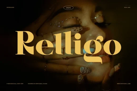 Relligo – Modern Elegant Serif Font