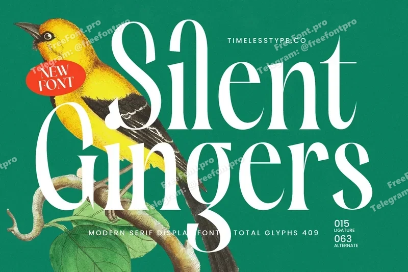 Silentgingersmodernserifdisplay20251006192315utc free font download | freefont Pro free font download | freefont Pro