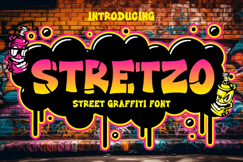 Stretzograffitifont20250930155254utc free font download | freefont Pro free font download | freefont Pro
