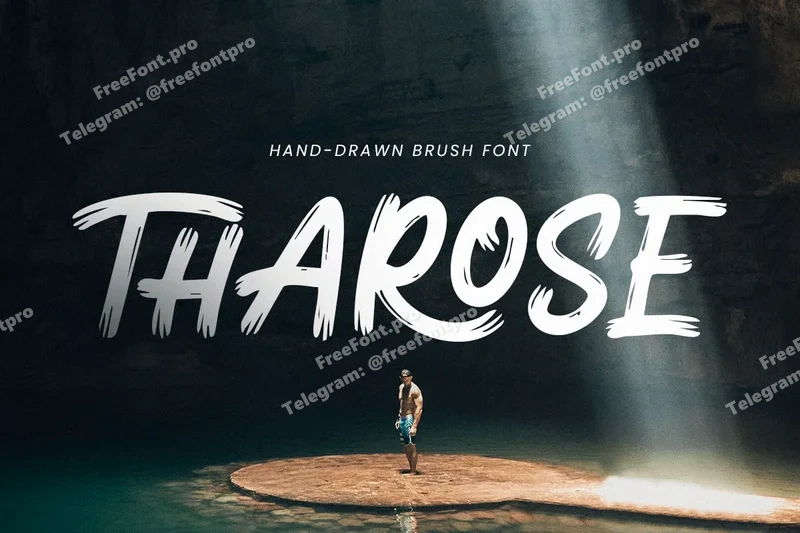 Tharosehanddrawnbrushfont20251014204035utc free font download | freefont Pro free font download | freefont Pro