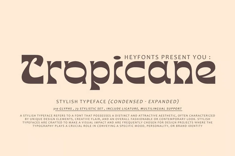 Tropicanestylishtypeface20251003182608utc free font download | freefont Pro free font download | freefont Pro